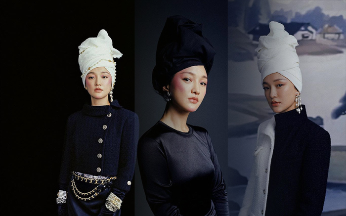 Châu Tấn đẳng cấp đại Hoa Đán sành điệu nhất Cbiz, quấn khăn thôi cũng thần thái đỉnh cao Ảnh 2