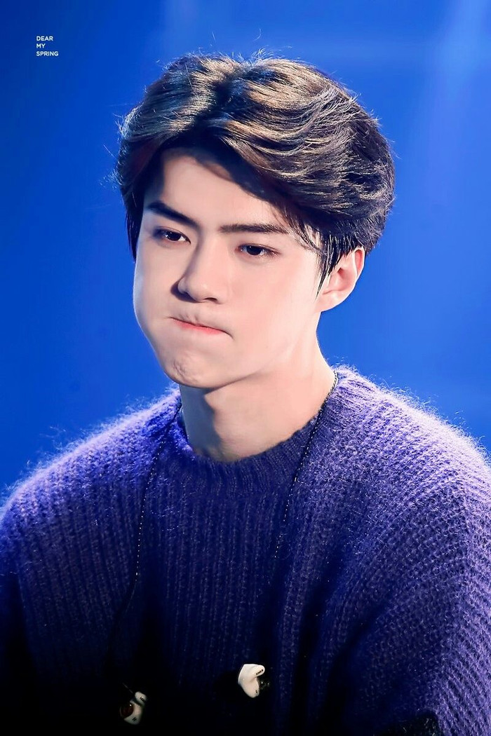 Sehun càng lớn càng đáng sợ theo lời của chanyeol!