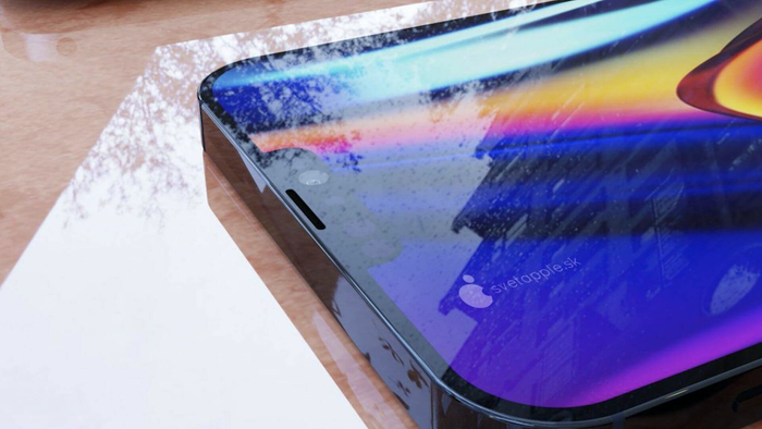 iPhone 12 được cho là se có 'tai thỏ' nhỏ hơn các phiên bản trước. (Ảnh: Svetapple)