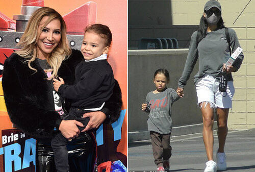 Naya cùng cậu con trai 