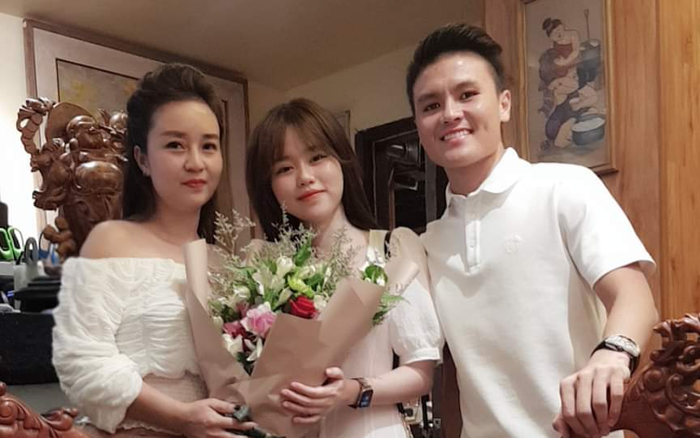 Huỳnh Anh tình tứ bên Quang Hải, cùng nhau làm điều này cho mẹ nuôi Ảnh 2