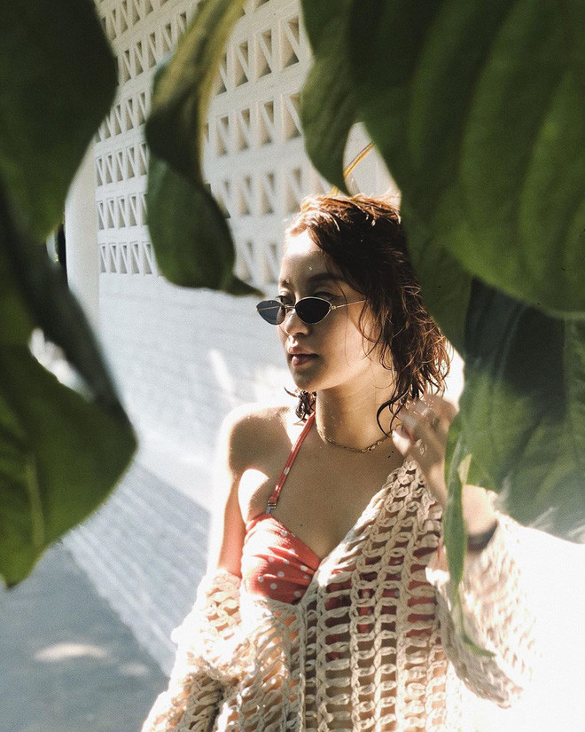 Cựu hotgirl Mi Vân tự tin diện bikini gợi cảm, khoe vóc dáng 'vạn người mê' sau gần 1 năm sinh con Ảnh 8