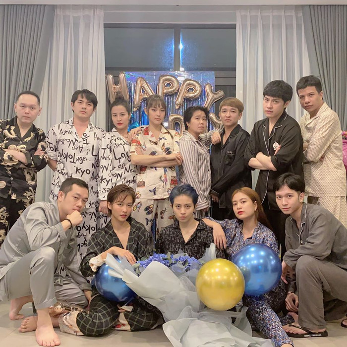 Hội ngộ 'Gia đình văn hoá' Đông Nhi - Noo Phước Thịnh, Ngô Kiến Huy không chỉ gầy đến đáng lo mà mắt còn thâm quầng Ảnh 3