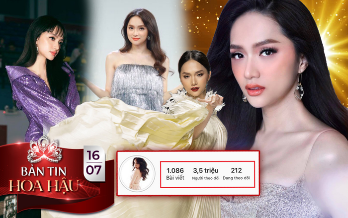 Hương Giang cán mốc 3.5 triệu lượt theo dõi Instagram: 'Đại tỷ' hot nhất dàn hoa hậu Việt Ảnh 2