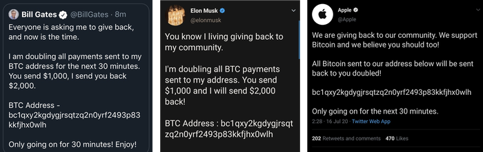 Mặc dù các tweet ngay lập tức bị xoá, song chúng lại được đăng lại liên tục. (Ảnh: Twitter)