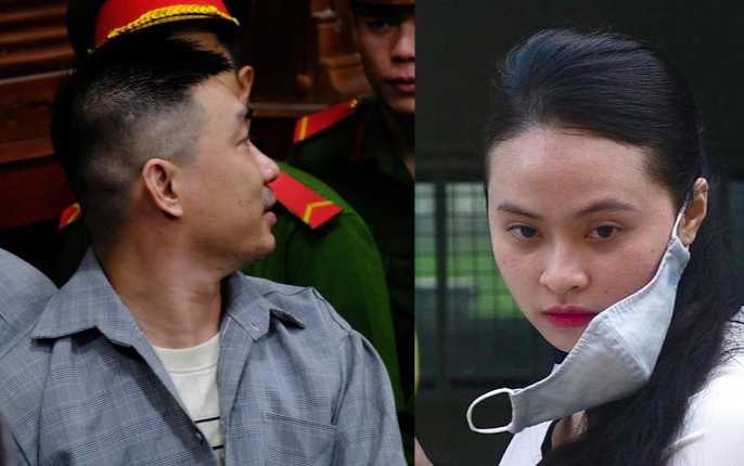 Văn Kính Dương giữ thái độ bình tĩnh, liên tục ngoái nhìn người tình Ngọc 'Miu' trong phiên tòa Ảnh 2