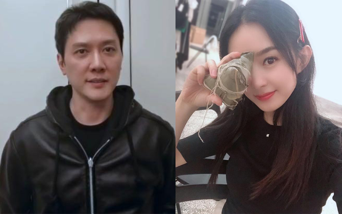 Trái ngược với bà xã Triệu Lệ Dĩnh, Phùng Thiệu Phong trở nên già nua với lưng gù, tóc điểm bạc Ảnh 2