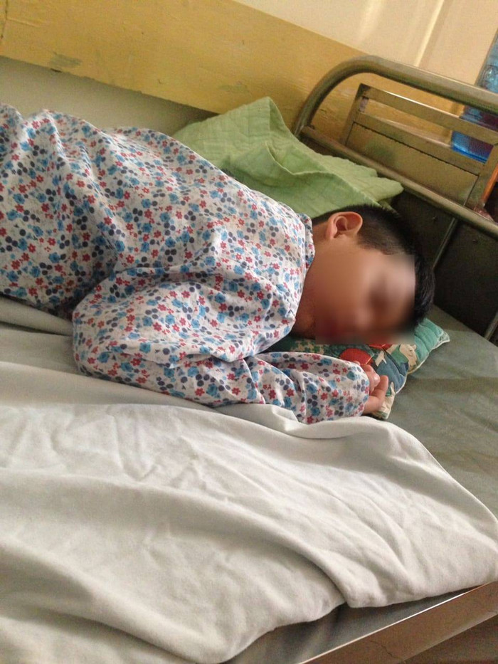 Cháu Đức vẫn hoảng loạn sau vụ việc