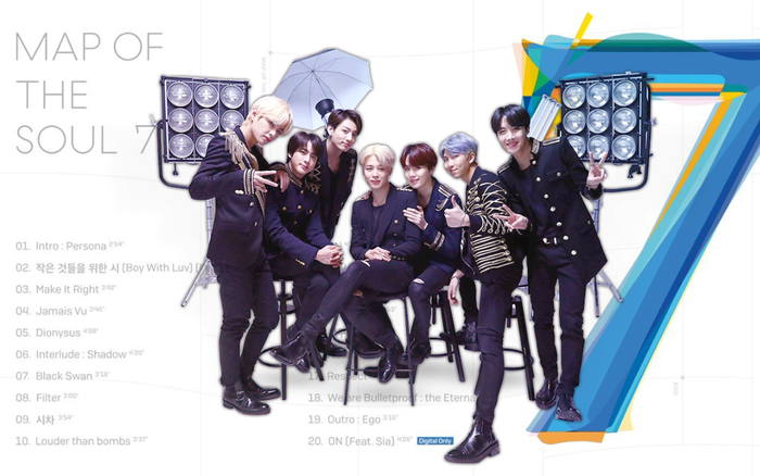 Góc tự hào: Tất cả bản b-side trong album 'Map Of The Soul: 7' của BTS bất ngờ đều vượt mốc thành tích ấn tượng trên Gaon Ảnh 2