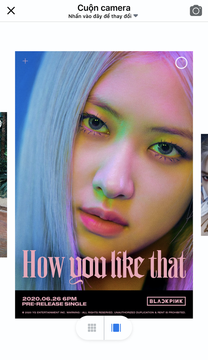 Hoặc chọn xem từng ảnh trước khi đăng lên Facebook.