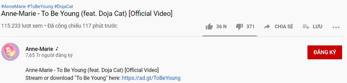 Chỉ sau 1 tiếng phát hành MV To Be Young đã nhanh chóng thu về hơn 100 nghìn lượt xem cùng với vô số sự hưởng ứng tích cực từ các fan hâm mộ. Liệu rằng ca khúc sẽ có thể debut trên BXH Billboard Hot 100 trong tuần lễ tiếp theo?