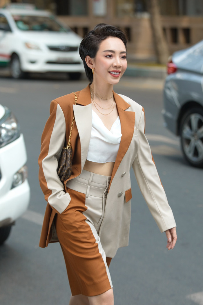 Thu Trang 'chất chơi' xuống phố, trở lại đường đua web drama cùng 'Bộ tứ oan gia' Ảnh 11