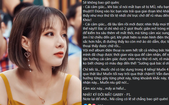 Nữ MC đài VTV khiến khán giả bàng hoàng khi tiết lộ về nguy cơ bị mù hai mắt Ảnh 2