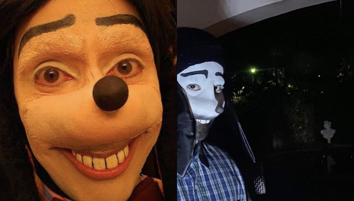 Jonathan Galindo trở thành nỗi ám ảnh của nhiều người tại các quốc gia trên thế giới vì dẫn dụ người khác tham gia vào thử thách nguy hại. (Ảnh: Twitter)