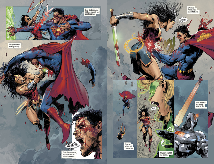 Không chỉ Batman, Wonder Woman cũng có chiến lược để hạ gục Justice League? Ảnh 10