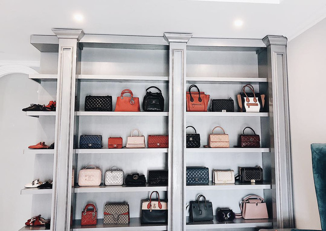Sao Việt khiến fan mắt chữ O miệng chữ A vì tủ đồ hàng hiệu đắt ngang căn penthouse Ảnh 7