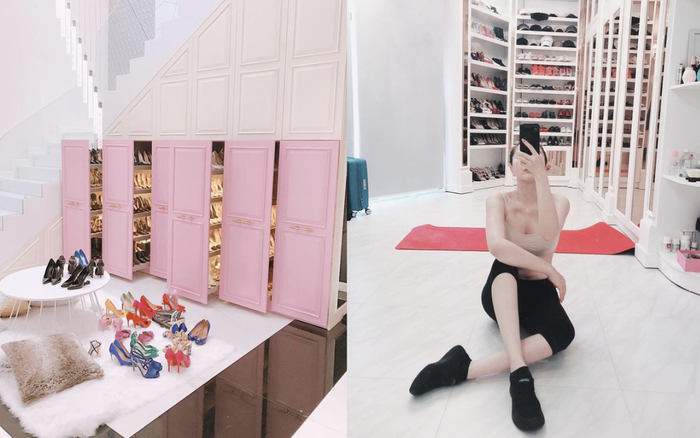 Sao Việt khiến fan mắt chữ O miệng chữ A vì tủ đồ hàng hiệu đắt ngang căn penthouse Ảnh 2