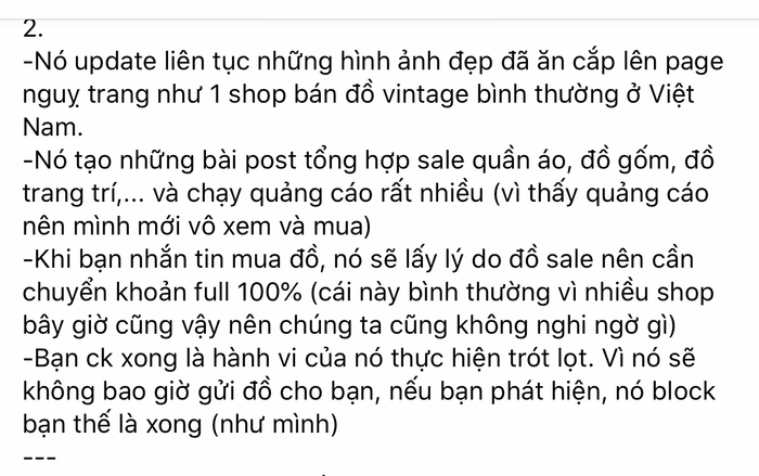 Cách thức lừa đảo của 2 shop này vô cùng đơn giản nhưng lại qua mặt được rất nhiều khách hàng. (Ảnh chụp màn hình)
