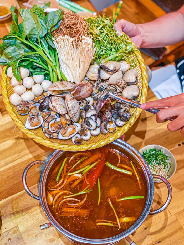 Mẹt lẩu hấp dẫn