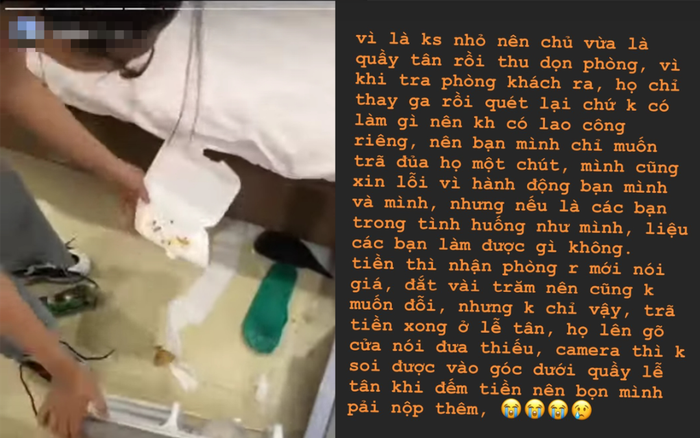 Bị 'ném đá' khi quay clip phá hoại phòng khách sạn, đôi bạn trẻ lên tiếng 'đáp trả' dân mạng Ảnh 2