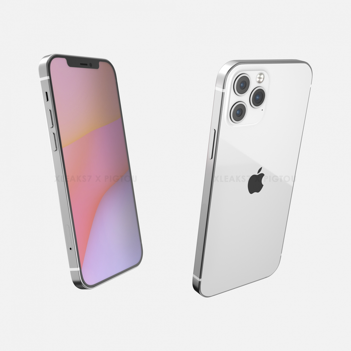 iPhone 12 dự kiến sẽ lấy cảm hứng từ “huyền thoại” iPhone 4 với thiết kế vuông vắn đầy mạnh mẽ. (Ảnh: Xleaks7 x Pigtou)