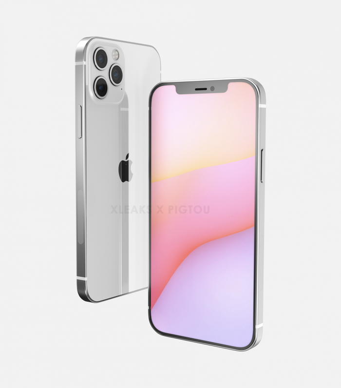 Thiết kế khung viền vuông vức kể từ thời iPhone 4 được Apple “hồi sinh” trên các mẫu iPhone 12 sẽ mang lại một làn gió mới cho smartphone của Apple. (Ảnh: Xleaks7 x Pigtou)