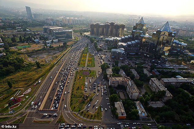 Thành phố Almaty.