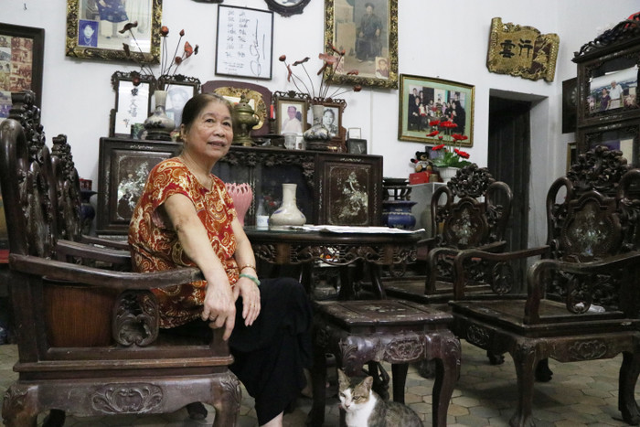 Bà Lâm có tiếng là người xinh đẹp ở phố cổ Hàng Than thời bấy giờ.