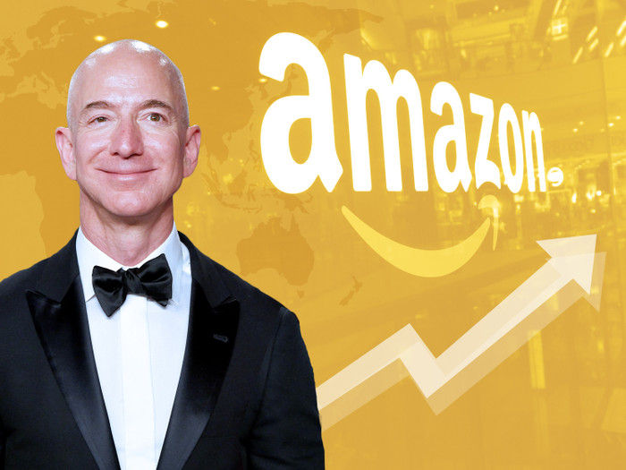 Sau khi chốt phiên giao dịch ngày 20/7, tài sản ròng của CEO Amazon, tỷ phú Jeff Bezos, đã tăng thêm 13 tỷ USD. (Ảnh: Getty Images)