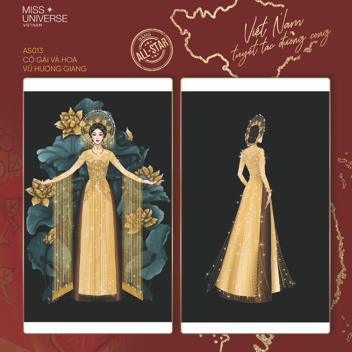 Chủ nhân National Costume Nàng Mây thiết kế váy tàu điện Metro cho Khánh Vân: Cổng trường cũng thành trang phục cực chất Ảnh 11