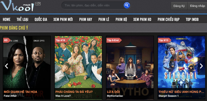 Website dự phòng của Vkool được mở ít lâu sau khi trang phim lậu lớn nhất Việt Nam bị chặn.