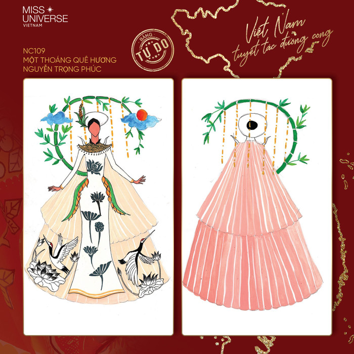 5 họa tiết cũ rích nhất cuộc thi National Costume cho Khánh Vân: Hoa sen, chùa Cầu quá 'nhàm chán' Ảnh 24