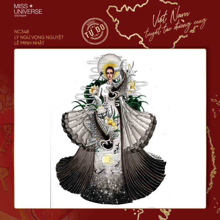 5 họa tiết cũ rích nhất cuộc thi National Costume cho Khánh Vân: Hoa sen, chùa Cầu quá 'nhàm chán' Ảnh 40