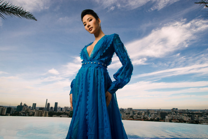 Sau nửa năm, hoa hậu Mỹ vẫn 'sốc' vì đẳng cấp mặc đẹp của Hoàng Thùy tại Miss Universe 2020 Ảnh 5