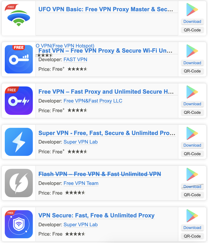 5 ứng dụng VPN làm rò rỉ dữ liệu mà bạn cần nên xoá khỏi điện thoại của mình.