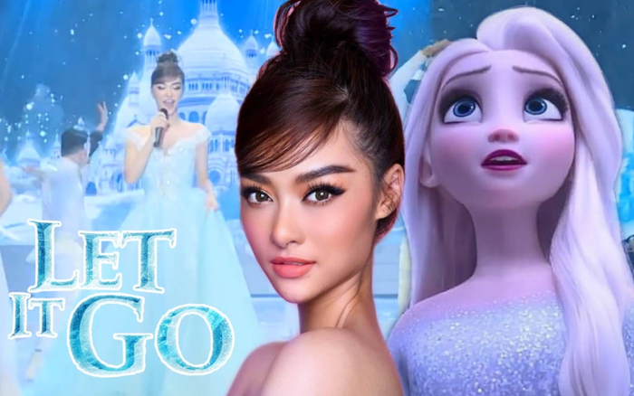 Á hậu Kiều Loan hóa 'nữ hoàng băng giá' Elsa, lại còn hát Let It Go ngọt thế này ai mà không 'xiêu lòng'? Ảnh 2