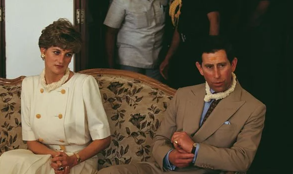 Công nương Diana và Thái tử Charles, năm 1992.