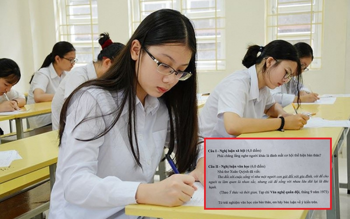Đề thi vào lớp 10 chuyên Văn bàn về 'nhan sắc' và 'đức hạnh' được cho là 'cổ hủ và quá sức với học sinh', nhà trường nói gì? Ảnh 2