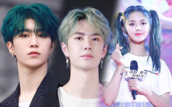 Khi các nghệ sĩ Hoa ngữ 'thi nhau' nhuộm tóc màu xanh: Từ phong cách Âu Mỹ đến đẹp như bước ra từ truyện tranh, thậm chí là phong cách quái gỡ Ảnh 2