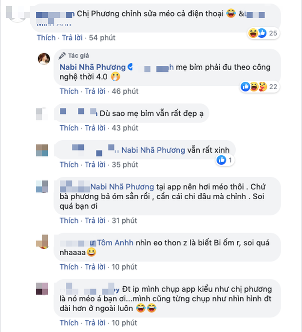 Bị 'tố' photoshop ảnh đến méo cả điện thoại, Nhã Phương đáp trả cực đáng yêu Ảnh 6