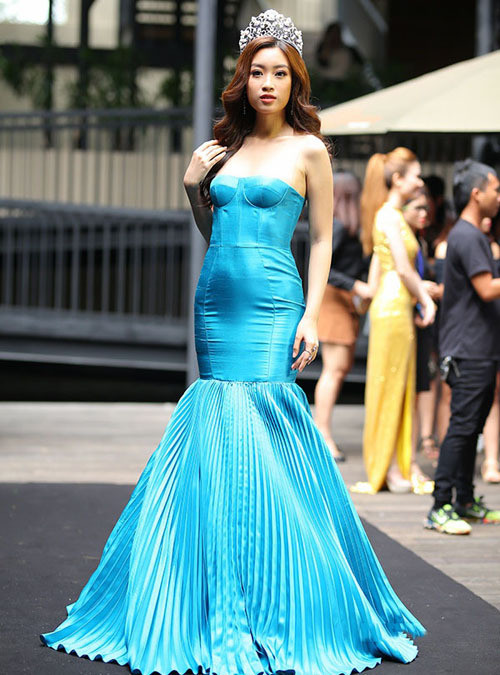 Đỗ Mỹ Linh cũng từng để lộ ngược điểm chết người nơi vòng 2. 