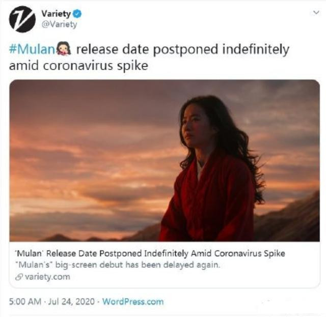 'Mulan' lại tiếp tục bị hoãn chiếu, đã hơn 1 năm Lưu Diệc Phi 'thất nghiệp' chẳng có phim để đóng Ảnh 5