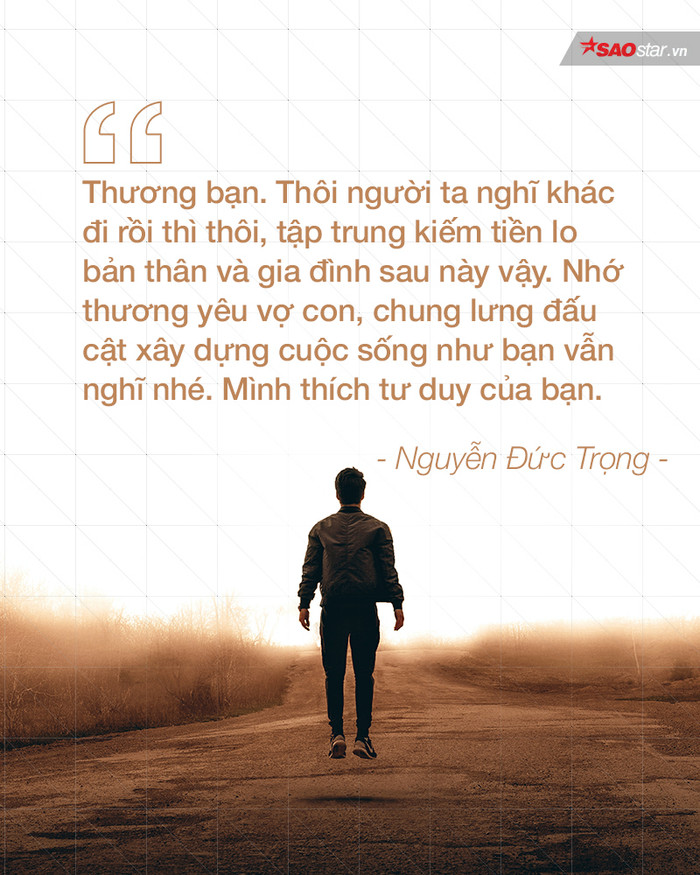 Độc giả Nguyễn Đức Trọng bày tỏ sự đồng cảm với chàng trai
