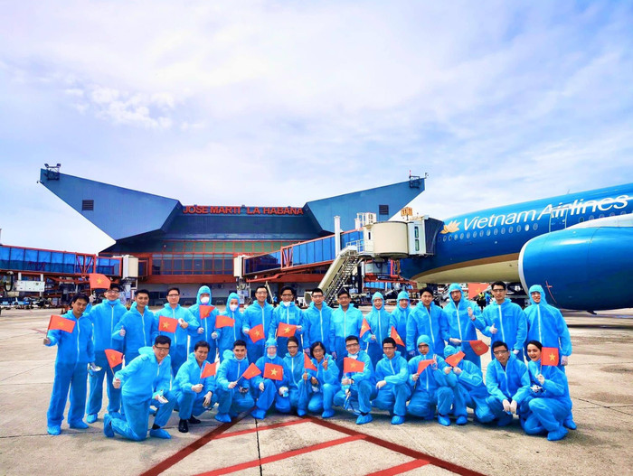 Chuyến bay đặc biệt đưa 276 công dân Việt Nam tại Cuba và Đức hồi hương Ảnh 6