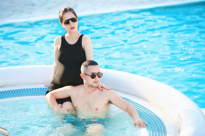 Trang Pilla và ông xã Thế Bảo