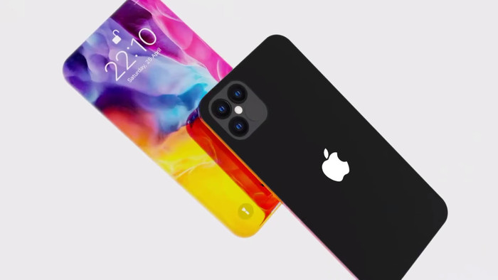 Tuy nhiên, nếu chỉ có vậy thì đây chẳng khác gì một chiếc iPhone 11 Pro, thế nên &nbsp;ConceptsiPhone đã mang một thiết kế hoàn toàn mới lạ lên chiếc iPhone 13 concept. Đó là một chiếc iPhone với màn hình cong bao lấy cả 4 cạnh đẹp mê hồn. (Ảnh: ConceptsiPhone)