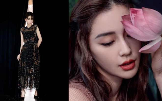 AngelaBaby và Ngô Cẩn Ngôn diện trang phục DIOR: Ai đẹp hơn ai? Ảnh 2