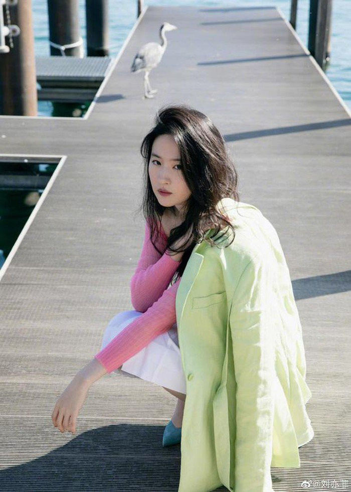 Trong bộ ảnh đăng tải trên trang cá nhân mới đây, Lưu Diệc Phi khiến nhiều người ngẩn ngơ khi khoe nhan sắc 'băng thanh ngọc khiết', vô cùng xinh đẹp, lộng lẫy.