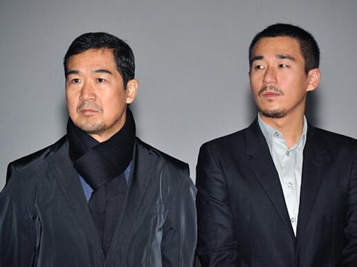 Từ trái quá: Trương Quốc Lập, Trương Mặc 