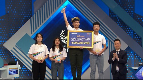 4 nhà leo núi trong cuộc thi tuần 1 tháng 2 quý IV. Ảnh: Ảnh: Fanpage Đường lên đỉnh Olympia